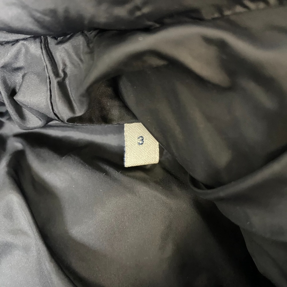 Moncler Avoce Down Jacket Womens 3 Black Puffer Longue Saison Hooded Padded - Picture 9 of 16